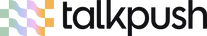 Talkpush Horizontal Lockup Logo